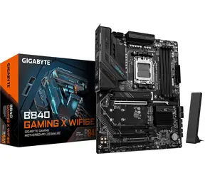 GIGABYTE B840 GAMING X WIFI6E / B840 / 4X DDR5 / 4X SATA III / 2,5 GLAN / Wi-Fi 6E / 3x M.2 / ATX
