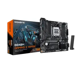 GIGABYTE B840M Gaming X WiFi6E / Mainboard / B840 / 4X DDR5 / 2,5G LAN / Wi-Fi 6E / mATX