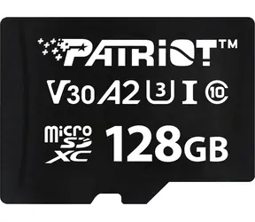 Patriot VX 128 GB / microSDXC-Speicherkarte / UHS-I V30 / U3 / A2 / Klasse 10