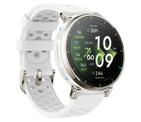 Amazfit Active 3 Premium Aero White / Smartwatch / 1,32" AMOLED / 5 ATM / Bluetooth / Android 7+ & iOS 14+
