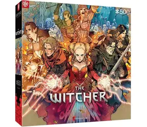 Good Loot Puzzle The Witcher: Scoia'tael / 500 Teile / 34 × 48 cm
