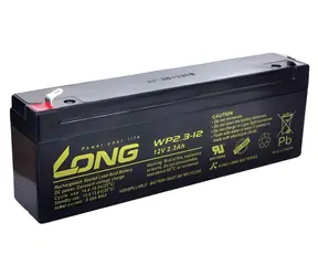 Long 12V 2,3Ah F1 (WPS2.3-12) / Blei-Säure-Batterie / AGM / VRLA