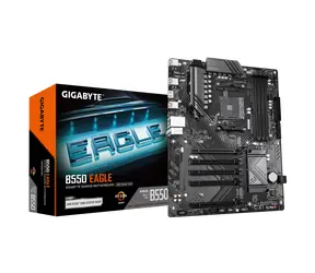 GIGABYTE B550 EAGLE / Mainboard / B550 / AM4 / 4X DDR4 / 2x M.2 / GLAN / ATX