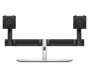 DELL MDS26 schwarz / Doppelmonitorständer / VESA 100×100 / 19"-27" / Neigung -5°+21° / Schwenkung -90°+90°