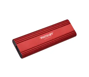 Patriot Transporter Lite 4 TB rot / Externe SSD / R: 1000 MB/s / Schreibgeschwindigkeit: 1000 MB/s / USB-C 3.2 Gen 2
