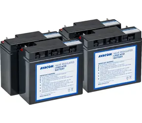 Avacom RBC55 / USV-Batterie- Kit / 4 Stück / 18 Ah / VRLA HR