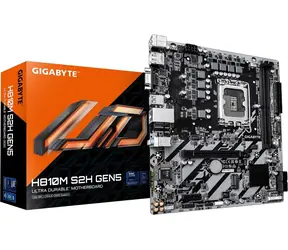 GIGABYTE H810M S2H GEN5 / Mainboard / LGA 1851 / 2x DDR5 6400 / PCIe 5.0 / GbE LAN / mATX