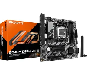 GIGABYTE B840M DS3H WIFI6 / B840M / AM5 / 4X DDR5 / PCIEx16 / 2,5 GLAN / mATX