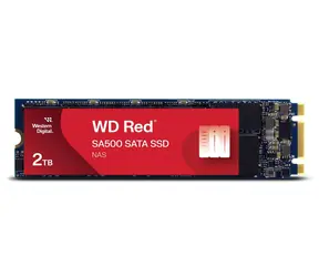 WD Red SA500 2 TB / M.2 SSD 2280 / SATA 6 Gbit/s / R: 560 MB/s / Schreiben: 530 MB/s / IOPS: 95.000 & 85.000 / 5 Jahre