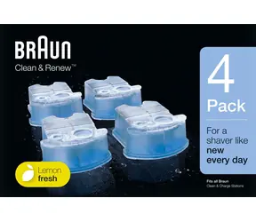 Braun CCR4 / Reinigungskartusche / 4 Stück / 170 ml