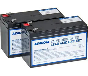 Avacom RBC48 / USV-Batterie- Kit / 2 Stück / 7,2 Ah