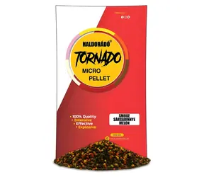 Haldorado Tornado Smoke Micro Pellets Gelbe Melone / Pellets / 400 g / Method Feeder