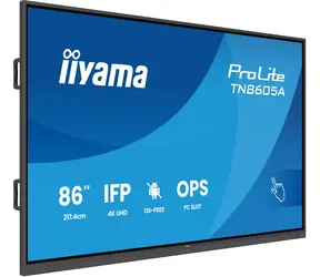 86" IIYAMA IFP / Interaktives Panel / IPS / 3840 x 2160 / Betriebssystemfrei