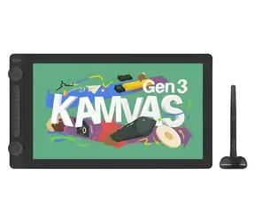 Huion Kamvas 16 NEW Gen.3 Bronze / Grafiktablett / 15,8"-Display / 16.384 Druckstufen / Bluetooth / USB-C
