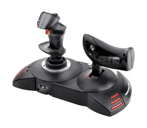 Thrustmaster T-Flight HOTAS X / Joystick / für PC & PS3 / abnehmbarer Schubregler / 12 Tasten / USB