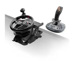 Thrustmaster T128 SimTask Farming Pack schwarz / Lenkrad-, Pedal- und Joystick-Set / Force Feedback / PS5 / PC