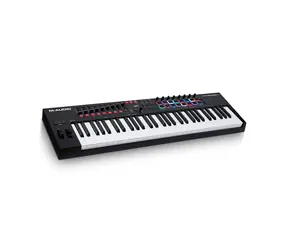 M-Audio Oxygen Pro 61 / MIDI-Keyboard / 61 Tasten / 16 Pads / OLED / USB