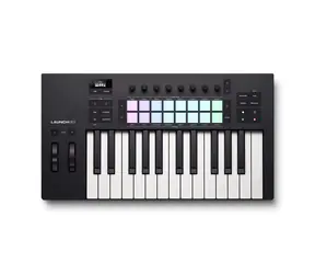 Novation Launchkey 25 mk4 / MIDI-Keyboard / 25 Tasten / 16 Pads / USB-C / OLED