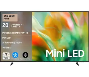55" Samsung UE55M80H, schwarz / SMART TV / 4K UHD / Mini-LED / 144 Hz / HDR10+ / Tizen / 3x HDMI