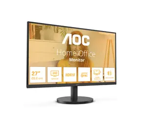 27" AOC U27B3M schwarz / VA / 3840 x 2160 / 16:9 / 4 ms / 300 cd/m / HDMI + DP / VESA