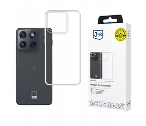 3mk Klarsichthülle / Rückseite / für Motorola Edge 70