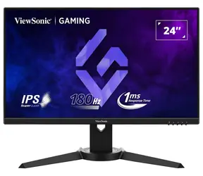24" ViewSonic VX2479J-HD-PRO Schwarz / Monitor / IPS / FHD 1920x1080 / 180Hz / 1ms / 2x HDMI + DP / VESA