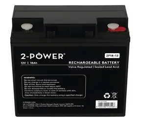 2-Power 2P18-12 / VRLA-Batterie / 12 V / 18 Ah