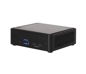 ASRock Barebone NUCS-Box-1360P / Mini-PC / Intel Core i7-1360P / 2x DDR4 3200MHz / USB4 / Intel 2,5GbE LAN