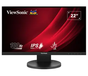 22" ViewSonic VG2208A / Monitor / IPS / 1920 x 1080 / 100 Hz / 5 ms / 250 cd/m / HDMI + DP + USB / Pivot / VESA / Repro