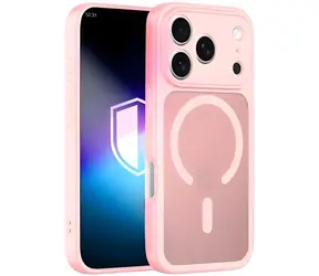 3mk Misty MagCase pink / Rückseite / Apple iPhone 17 Pro Max