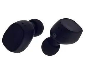 2GO Twin BT Schwarz / Kabellose In-Ear-Kopfhörer / Bluetooth 4.1 / 2,5 Stunden Akkulaufzeit / Ladecase