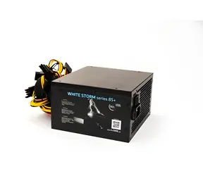 1stCool WHITE STORM 450 / Netzteil / 450 W / ATX / Aktive PFC / 85+ / 120-mm-Lüfter