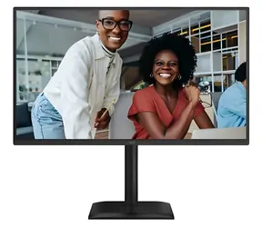 27" AOC 27E4U schwarz / Monitor / IPS / 1920x1080 / 120 Hz / 1 ms / 300 cd/m / HDMI + DP + VGA / 4× USB / Repro / HAS