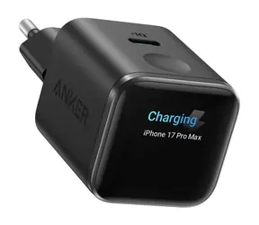 Anker Nano 45W schwarz / Wandladegerät / 1x USB-C / GaN / SMART Display