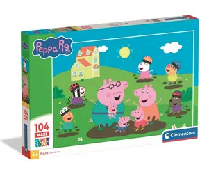 Clementoni PUZZLE Peppa Pig MAXI / 104 Teile / ab 4 Jahren
