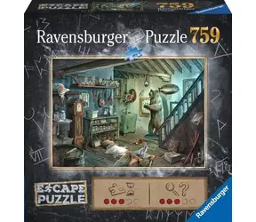 Ravensburger Fluchtpuzzle Spukkeller / Escape-Puzzle / 759 Teile / 70 × 50 cm / ab 14 Jahren