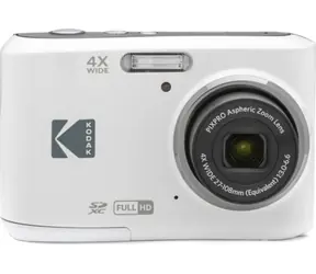 Kodak Friendly Zoom FZ45 weiß / Kompaktkamera / 2,7"-LCD / 16 MPix BSI CMOS / 4X optischer Zoom / SD