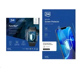 3MK All-Safe Pure Matt Pro / Schutzfolie für Uhren / Nassfest / All-in-One / 5 Stück