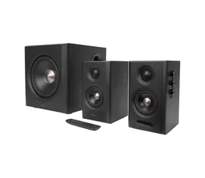 Edifier S355DB schwarz / 2.1-Lautsprecher / 150 W RMS / Bluetooth 6.0 / HDMI eARC / optisch / koaxial / USB-C