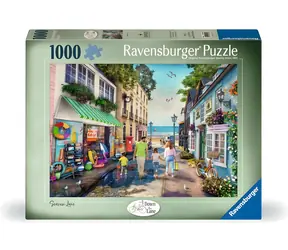 Ravensburger Puzzle Down the Lane Nr. 3: Seaside Alley / 1000 Teile / ab 14 Jahren