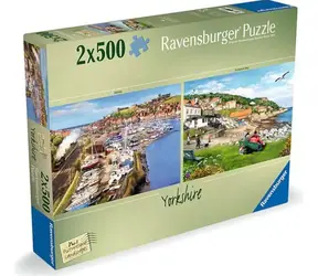 Ravensburger Puzzle Malerische Landschaften Nr. 1: Yorkshire / 2 x 500 Teile