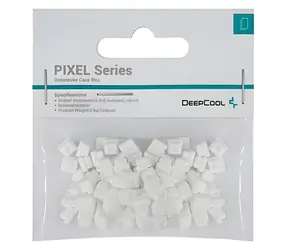 DEEPCOOL PIXEL weiß / Dekorative Teile für das Gehäuse / 100 Stück / Gummi