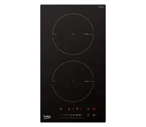 Beko HDI32400TO schwarz / Induktionskochfeld / 2 Kochplatten / 28,8 cm / Touch-Bedienung
