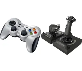 Logitech F710 Wireless + G X56 HOTAS / Gaming-Set / Kabelloses Gamepad + HOTAS-Joystick / PC