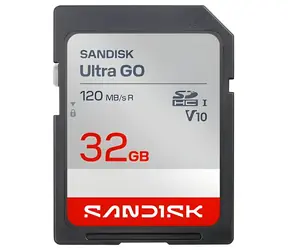 SanDisk Ultra GO SDHC 32 GB / SD-Speicherkarte / 120 MB/s