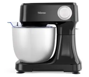 Tristar MX-4870 schwarz / Küchenmaschine / 800 W / 4,5-Liter-Edelstahlbehälter