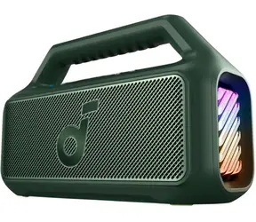 Anker Soundcore Boom 2 grün / Tragbarer Lautsprecher / 80 W / Bluetooth 6.0 / USB-C / IPX7
