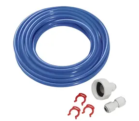 Xavax Wasseranschluss- Kit / Anschlussset für amerikanische Kühlschränke / 6 m Schlauch