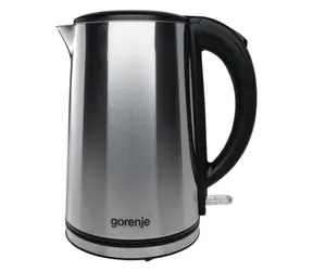 Gorenje K15DWS schwarz / Wasserkocher / 2200 W / 1,5 l / Edelstahl