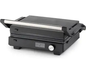 Gorenje GCG2000SD schwarz / Multifunktionsgrill / 2000 W / herausnehmbare Antihaftplatten / 180° Öffnung